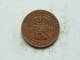 1858 - 1/2 CENT / KM 306 ( Uncleaned - For Grade, Please See Photo ) ! - Indes Néerlandaises