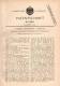 Original Patentschrift - F. Isaaks In Reiherstieg B. Hamburg , 1899 , Aufzieh- Und Stellvorrichtung Für Taschenuhr !!! - Watches: Bracket