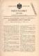 Original Patentschrift - F. Schneider In Reckwitz B. Wermsdorf I.S., 1899 , Fals- Und Abkantemaschine , Abkantbank !!! - Wermsdorf