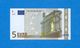 5  EURO - ALEMAGNE -  Serie   X 15541802471 - Codice Breve  R 001 C 5  -  Firma  TRICHET - 5 Euro