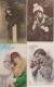 Lot 24cpa-fantaisie--vintage- Postcard--femme-woman-fra U-fourure-vison-fru-pelzf Utter - 5 - 99 Cartes