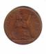 GREAT BRITAIN   1  PENNY  1938  (KM # 845) - D. 1 Penny