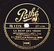 78 Tours - Pathé PA  1779  - A. J. PESENTI  Orch. De Tangos - LA NUIT QUI VIENT - L'OMBRE S'ENFUIT - 78 Rpm - Schellackplatten