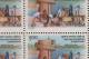 INDIA  1990  EFO  YELLOW COLOUR SHIFTED...SUKHNA SHRAMDAN BLOCK OF 4 #  42465 S   Indien Inde - Errors, Freaks & Oddities (EFO)