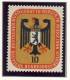 1956 Germany Berlin Complete MNH & MH Bundesrat In Berlin Set Of 2 Stamps - Ungebraucht