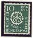 1956 Germany Berlin Complete MNH German Engineers Centennial Set Of 2 Stamps - Unused Stamps