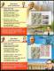 India 2012 AHIMSAPEX-2012 Father Of Nation Gandhi Nehru Mother Teresa J.R.D.Tata Ambedkar Non-Violence Set Of 4 Booklet - Mahatma Gandhi