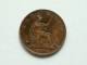 1893 - Farthing / KM 753 ( Uncleaned - For Grade, Please See Photo ) ! - B. 1 Farthing