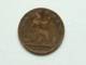 1892 - Farthing / KM 753 ( Uncleaned - For Grade, Please See Photo ) ! - B. 1 Farthing