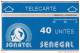 Senegal, SEN-04, 40 Units, Logo - Blue & Silver, CP: 905A, 2 Scans. - Senegal