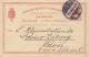 ## Denmark Postal Stationery Ganzsache Entier Brevkort 10 Ø KØBENHAVN 1904 To Pariser Zeitung PARIS France (2 Scans) - Postwaardestukken