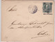 1916 - CHILE - ENVELOPPE ENTIER POSTAL SURCHARGEE De VALPARAISO Pour CALERA - Chile