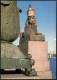 ART - SCULPTURE - SOVIET UNION 1986 - LENINGRAD: SPHINX MONUMENT - MINT POSTAL CARD - STATIONERY - Sculpture
