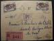 LETTRE RECOMMANDEE PAR AVION DE BOBO DIOULASSO CAD ONDULE  1951  =>  FRANCE  TP AOF COVER - Autres & Non Classés