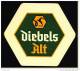 Bierdeckel  Diebels Alt  ,  6-eckig  ,  Das Freundliche Alt - Sous-bocks