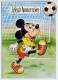 JOYEUX ANNIVERSAIRE--Carte Avec Système POP-UP  Mickey (mouse) Joue Au Football Avec Ses Amis --carte Gaufrée--n° 8512 - Autres & Non Classés