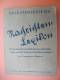 Soldatenlexikon "Nachrichten-Lexikon" Merkbuch Für Soldaten Der Nachrichtentruppe Von 1935 - Militär & Polizei