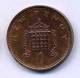 Great Britain - 1973 - KM 915 - 1 New Penny - XF - Look Scans - 1 Penny & 1 New Penny