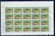 South Korea/1997 Protected Rare Fishes 2-sheet Of  20-stamp/very Nice - Pesci