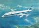 B71756 KLM S Douglas DC-8 Intercontinetal Jet    Avion Airplane     2 Scans - 1946-....: Moderne