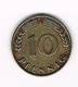 DUITSLAND 10 PFENNIG 1949 J - 10 Pfennig