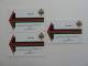 JORDAN - Mint - Magnetic Set Of 3 - 100, 500 & 1000 Units - Jordanien