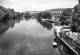 78-LIMAY...LA SEINE ET LES COLLINES DE ST-SAUVEUR AVEC PENICHE....CPSM GRAND FORMAT - Limay