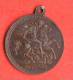 Medaille MILITARIA Edwardus 7 Edouard VII Metal Bronze D G BRITT CORONATION COIN 1911 - Grande-Bretagne