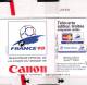TELECARTE NSB 50 U - CANON FOOTIX Coupe Du Monde Foot 1998 - 2500 Ex @  03/1998 - Mascotte - 50 Einheiten