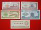 CHINA 5 BANK NOTES / UNCIRCULATED - Chine