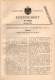 Original Patentschrift - G. Bulmer In Duquesne , Penns., USA , 1902 , Carousel , Karussell  , Ringelspiel !!! - Oud Speelgoed