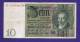 GERMANY, 1929, Banknote,  USED VF.  , 10 Reichsmark (wm Thaer) Km 180 (FOLDED) - Andere & Zonder Classificatie