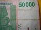 1 BILLET DU ZIMBABWE-50 000 FIFTYTHOUSAND DOLLARS-RESERVE BANK OF ZIMBABWE-HARARE 2008- - Zimbabwe