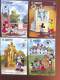 #  S-523  MINT NEVER HINGED SET OF STAMPS OF DISNEY ; WORLD STAMP EXPO 89 ;   ( ST.VINCENT   1256-63 - Disney