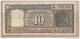 India - Banconota Circolata Da 10 Rupie - India