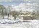 Carte  Nouvel An Format 16 X23 Cm  Tableau Nature L'  Hiver  Entterprise House London  1987 - New Year