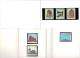 LUXEMBOURG 1995/96 Lot D'encarts Des Postes Timbres & Carnet Tous ** - Unused Stamps