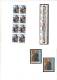 LUXEMBOURG 1995/96 Lot D'encarts Des Postes Timbres & Carnet Tous ** - Unused Stamps