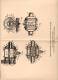 Original Patentschrift - F. Cathcart In Blauvelt , New York , 1899 , Maschine Mit Excentrisch Umlaufendem Kolben !!! - Tools
