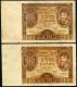 POLAND 1932 - 100 Zl (x2) 1F+1VF - Pologne