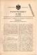 Original Patentschrift - Spielzeug - Sägewerk , Holz , 1902 , H. Bettendorf In Frankfurt A.M. , Tischlerei !!! - Antikspielzeug