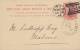 ## Great Britain Postal Stationery Ganzsache Entier 1 P Victoria GLASGOW ´159´ Scotland 1893 To MALMÖ Sweden (2 Scans) - Stamped Stationery, Airletters & Aerogrammes