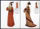 1986 - Rep.Of CHINA - Carte Maximum Card–Traditional Chinese Costume(4V) - Cartes-maximum