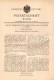 Original Patentschrift - Elektr. Installationen AG In Ragaz , 1898 , Schneidzange Für Draht Und Kabel !!! - Outils Anciens