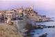 CPM - 06 - ANTIBES - La Vieille Ville Et Les Remparts, Le Soir (ELBE, 06617) - Antibes - Vieille Ville