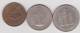 EMIRATS ARABES UNIS .1 DIRHAM AH 1419 - 50 FILS AH 1393 &  5 FILS AH 1393 - Emirats Arabes Unis