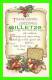 THANKSGIVING GREETINGS -  FRUITS  - EMBOSSED - TRAVEL IN 1918 - - Giorno Del Ringraziamento