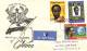 Ghana 1961 Mi. 106-108 Registered FDC, President Nkrumah, Globe, Textile - Ghana (1957-...)