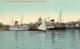 Victoria BCCPR Docks  1910 Postcard - Victoria