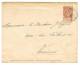 Enveloppe 5 Oblitérée Herve (vignette Expo 1897 Au Verso) - Briefe